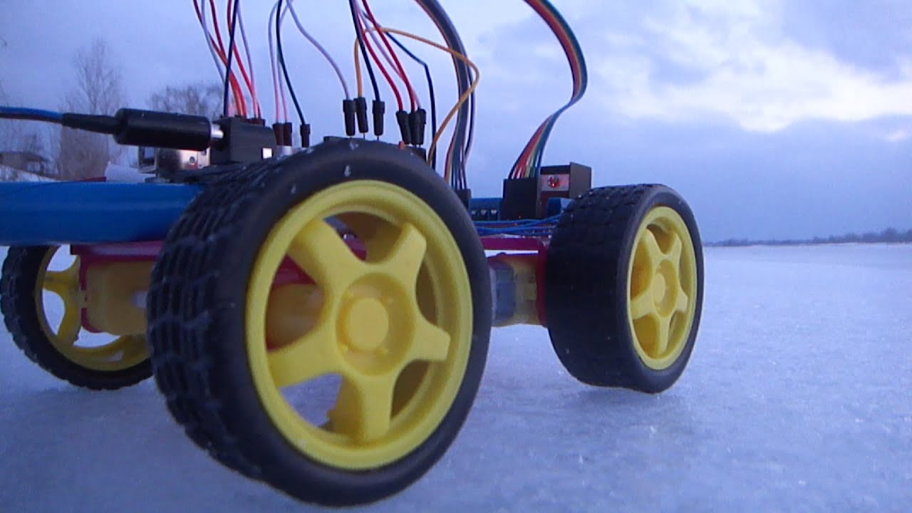 Ардуино машинка на радиоуправлении своими руками - YouTube