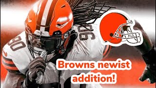 The Cleveland Browns sign DE Jadeveon Clowney!
