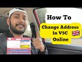 How To Online Change Address In V5C Logbook Certificate UK