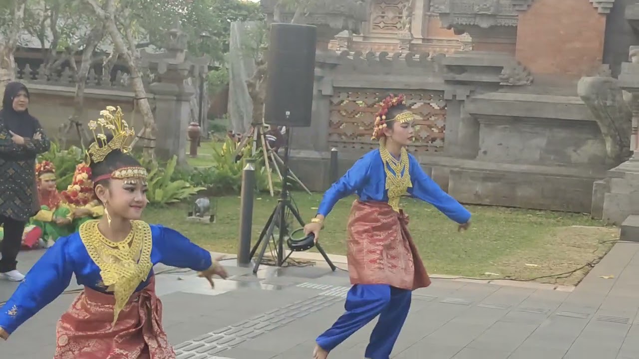 Tari Rebana Diklat Anjungan Sumatera Selatan 