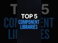 Top 5 React Component Libraries Every Next.js Developer Should Know in 2025