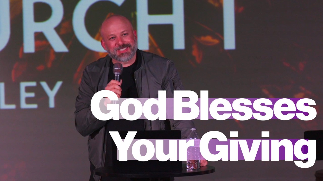 God Blesses Your Giving