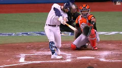 Brandon Lowe 2-run homerun | rays videos MLB