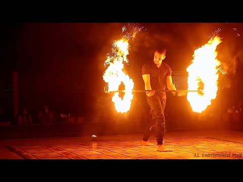 Fire Show 2021 | Dubai Desert Safari | 4K | HD