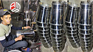 How Manufactured Stainless Steel Buckets In Factory