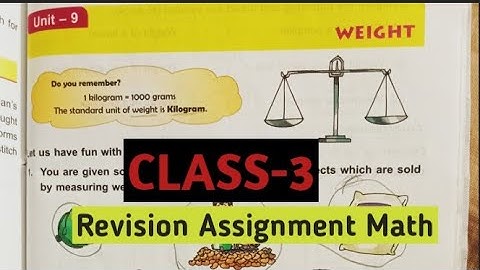 Unit -9 weight class 3rd DAV School by GOOD NICE 🎯