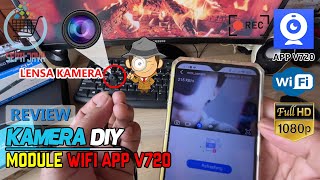 NEWEST APPLICATION MODEL DIY CAMERA!! REVIEW UNBOXING TUTORIAL DIY WIFI CAMERA MONITORING HP screenshot 3