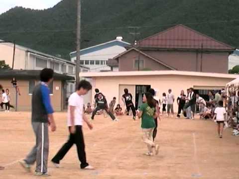 運動会のリレー