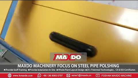 10-Head Power for Small & Medium Tubes | Full Automation #TubePolishing