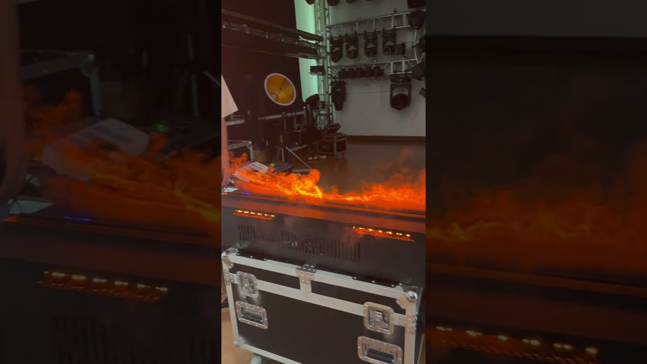 Bring Modern Decorative Lighting to Venues with a Vibrant Mist Fireplace