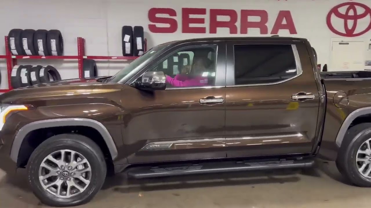 The First Look 2025 Toyota Tundra 1794 edition - YouTube