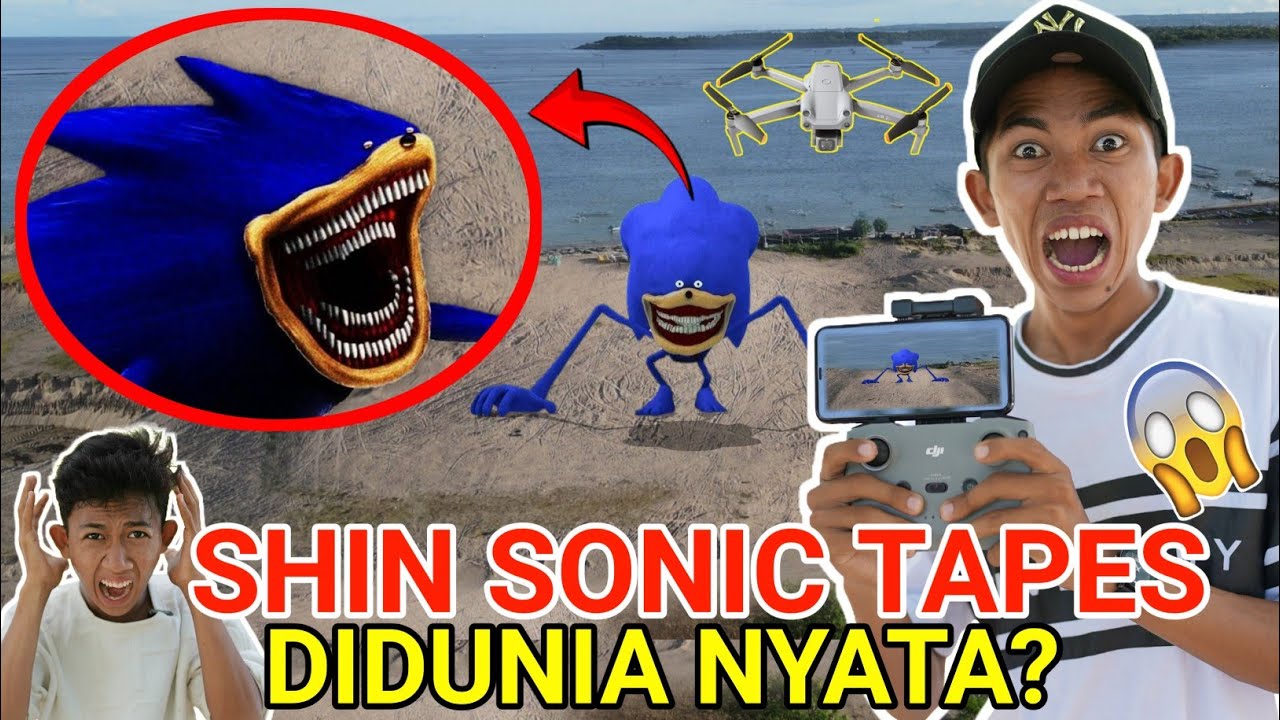 WAOW!! SHIN SONIC TAPES TERTANGKAP DRONE MUNCUL BERKELIARAN BIKIN HEBOH DAN PANIK??😱 | Mikael TubeHD