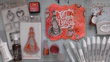 Tonic Memory Book Art Journal - All You Need is Love :D