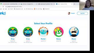 Epic Login for student class