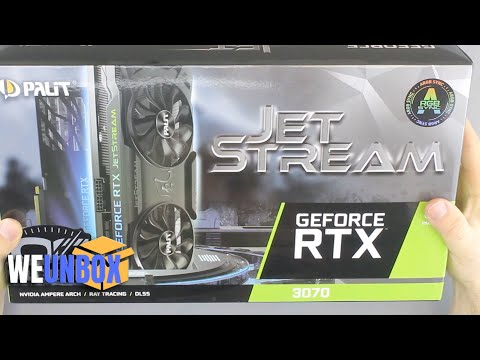 Unboxing Palit GeForce RTX 3070 JetStream OC