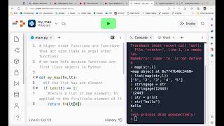 Higher Order Functions - map() in Python