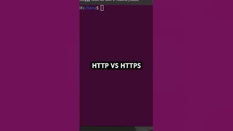 Is your connection secure? HTTPS vs HTTPS #networking #connectivity #testing #https #linux
