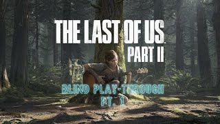 The Last Of Us Part II BLIND PT 1  HERE WE GOOO ENDURE AND SURVIVE !donate #BlackLivesMatter