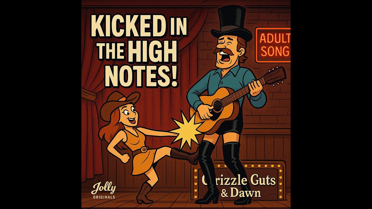 Grizzle Guts & Dawn — Kicked in the Balls (юмористическая песня для взрослых) | Jolly Originals