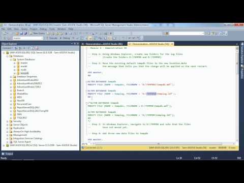 Administering Microsoft SQL