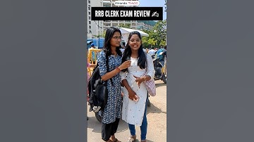 RRB CLERK EXAM REVIEW BY STUDENTS 💥✍️