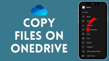 How to Copy Files on OneDrive Mobile | Manage Your Files on OneDrive App Simple Steps 2024