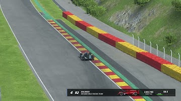 rFactor 2 broadcast overlay test 5 with AI