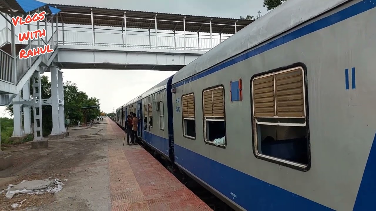 Purna to Parli Demu express 07599 Train Journey Vlog between Purna Junction to Parbhani Junction
