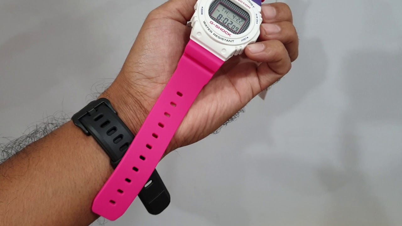 G-Shock Original DW-5700THB-7 Special Color 2019 - YouTube