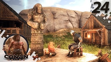 CONAN EXILES: THE FROZEN NORTH - Obstacles... - EP24