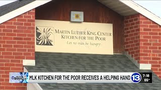MLK Kitchen for the Poor receives a Helping Hand