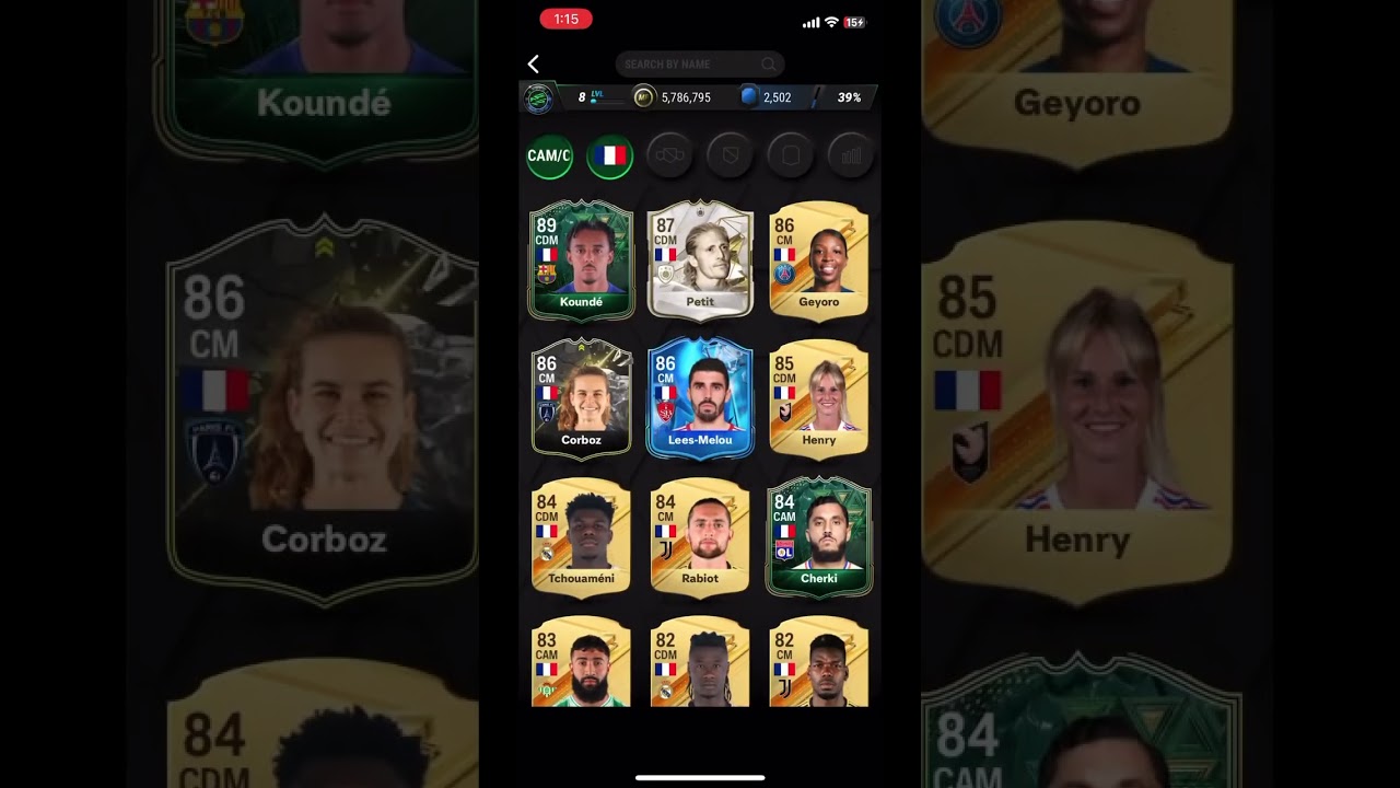 My best French team in madfut24 