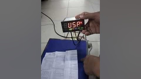 Load Cell Controller Setting and Calibration
