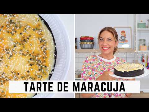 Tarte cremosa de maracujá