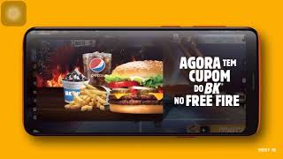 Burger King espalha cupons dentro do jogo Free Fire