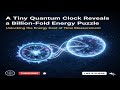 A Tiny Quantum Clock Reveals a Billion-Fold Energy Puzzle