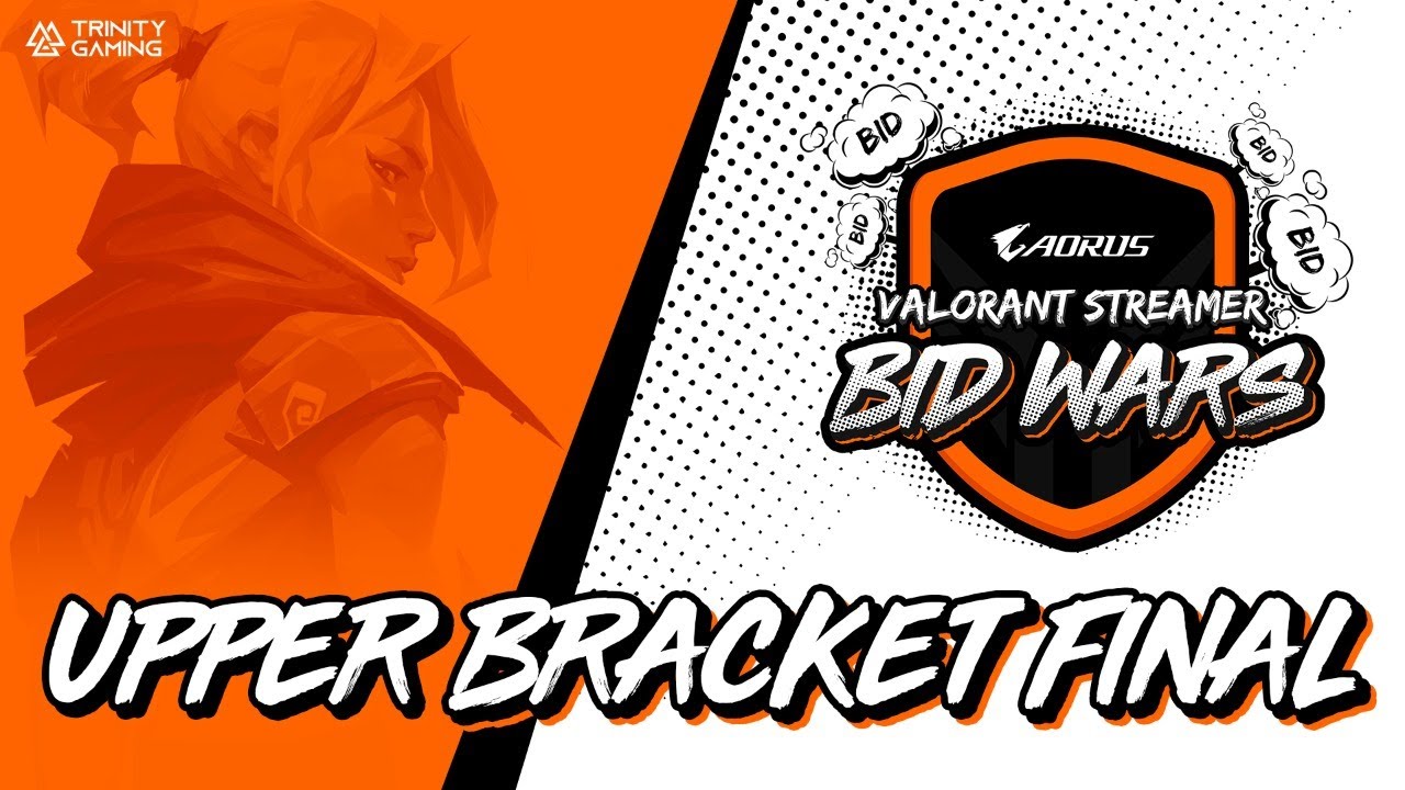 AORUS Valorant streamer Bidwars | Upper Bracket Finals | Team MiliKyaMili V/S Team GodNixon