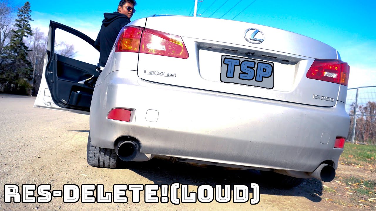 I Straight Piped My Lexus IS350 and It s LOUD YouTube