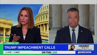 Senator Padilla on Trump Administration's Attacks on Voters Ahead of 2026 Midterms