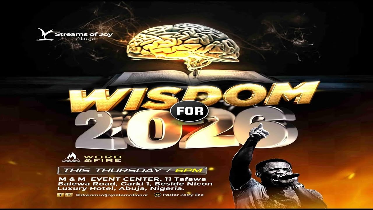 WISDOM FOR 2026 - PART 3 || WORD & FIRE || 5TH FEBRUARY 2026