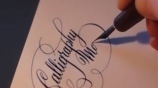 calligraphy masters   handwriting  Written with a Leonardt IIIEF nib   YouTube