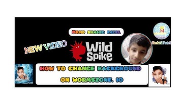 HOW TO CHANGE BACKGROUND ON WORMSZONE. IO GAME. | WormsZone. io | Mr. Md shahid Patel |