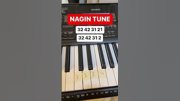 सिर्फ़ इन 4 Keys पर NAGIN TUNE बजाना सीखिए 🎹। @Siffkeyboard | SIFF #nagin #shorts