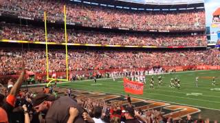 Cleveland Browns Game Winning Field Goal