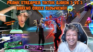 PRANK STREAMER TIKTOKK NGAJAKIN 3 VS 3 BARENG EFDEWE!!!! SAMPE KAGETT ORANGNYA WKWKWK