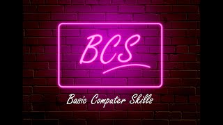 Neon Design | Photoshop CS6 | BCS (Basic Computer Skills)