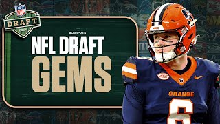 5 hidden gems in the 2025 NFL Draft: Kyle McCord, Brashard Smith, Harold Fannin Jr. + MORE