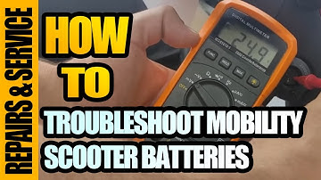 🧑🏼‍🔧How to Troubleshoot Mobility Scooter Battery