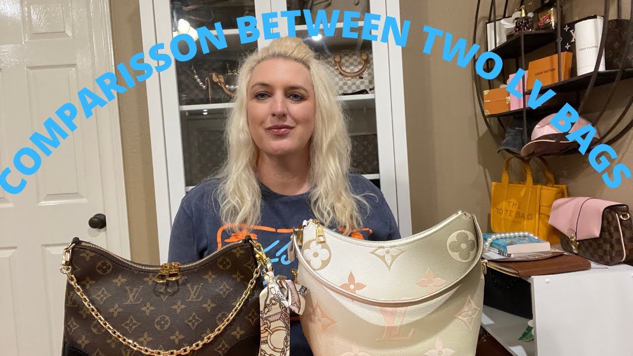 COMPARISSON BETWEEN THE LV MARSHMALLOW BAG AND THE BOULOGNE BAG! FULL  REVIEW OF THE MARSHMALLOW BAG 