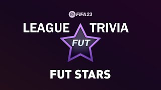 The BEST Way to COMPLETE LEAGUE TRIVIA  on FIFA 23